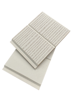Rough Cut Embossed 12mm 2700 x 140mm Primed MDF VJ Lining Board (Pack of 8)