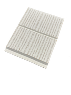Rough Cut Embossed 12mm 2700 x 140mm Primed MDF VJ Lining Board (Pack of 8)