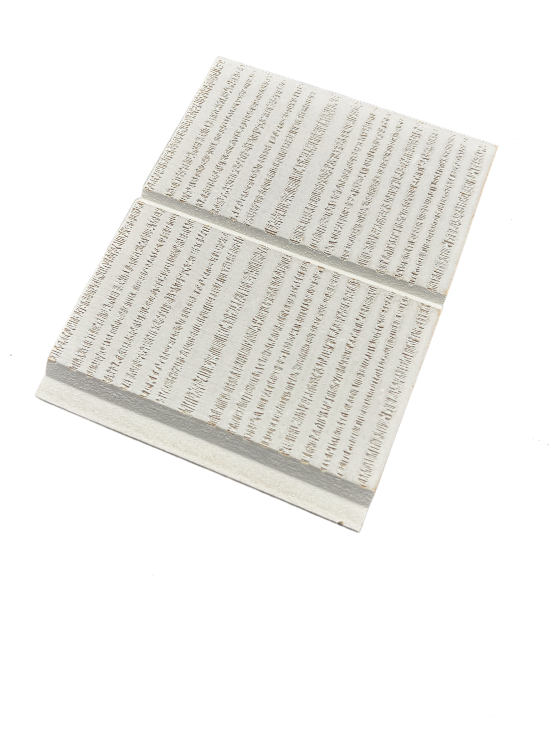 Rough Cut Embossed 12mm 2700 x 140mm Primed MDF VJ Lining Board (Pack of 8)