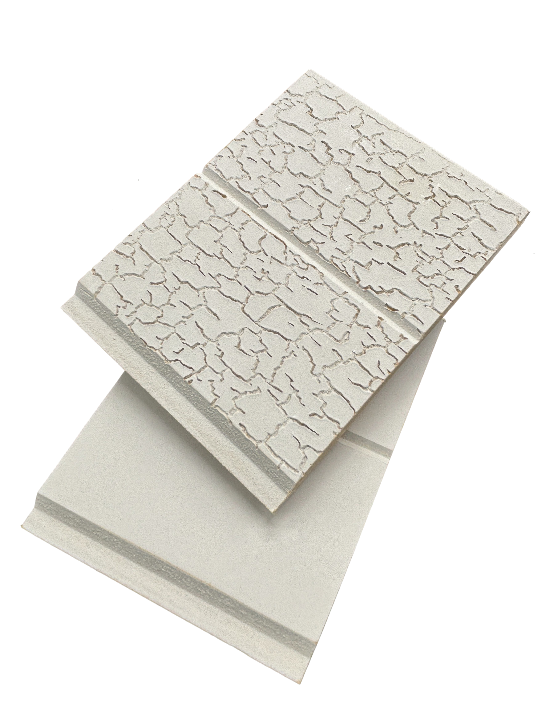 Scorched Embossed 12mm 2700 x 140mm Primed MDF VJ Lining Board (Pack of 8)