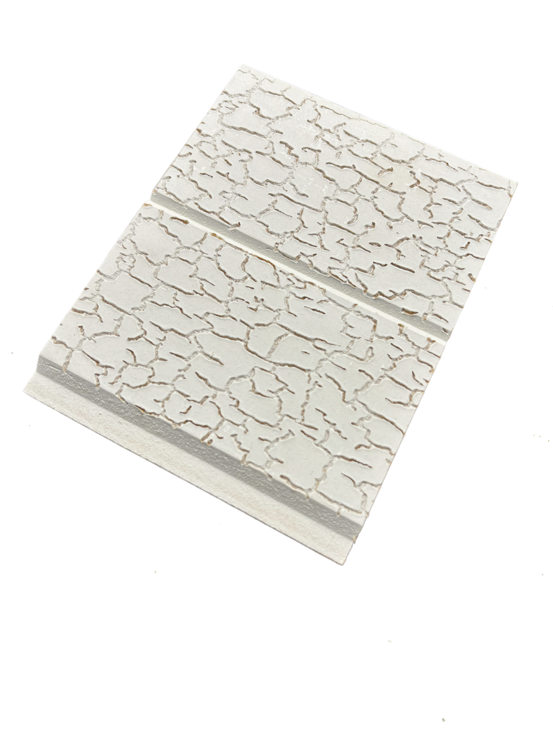 Scorched Embossed 12mm 2700 x 140mm Primed MDF VJ Lining Board (Pack of 8)