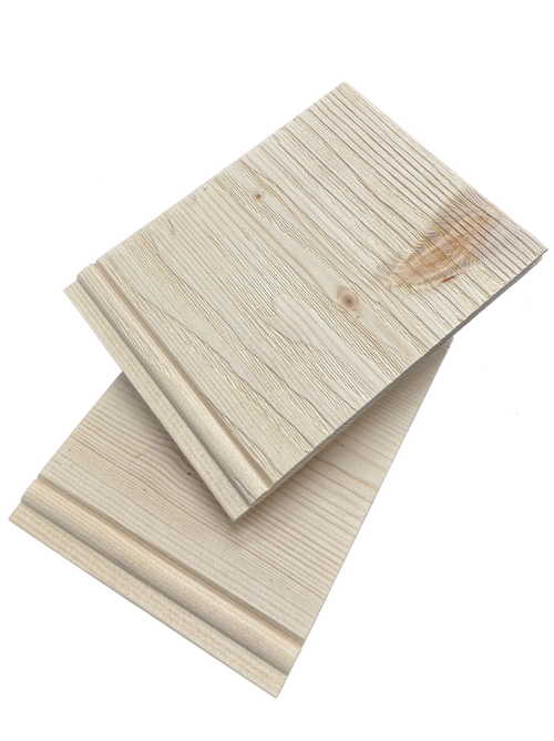 American Oak Embossed 12 x 133 x 2700mm Spruce Regency Lining Board (Pack of 8)
