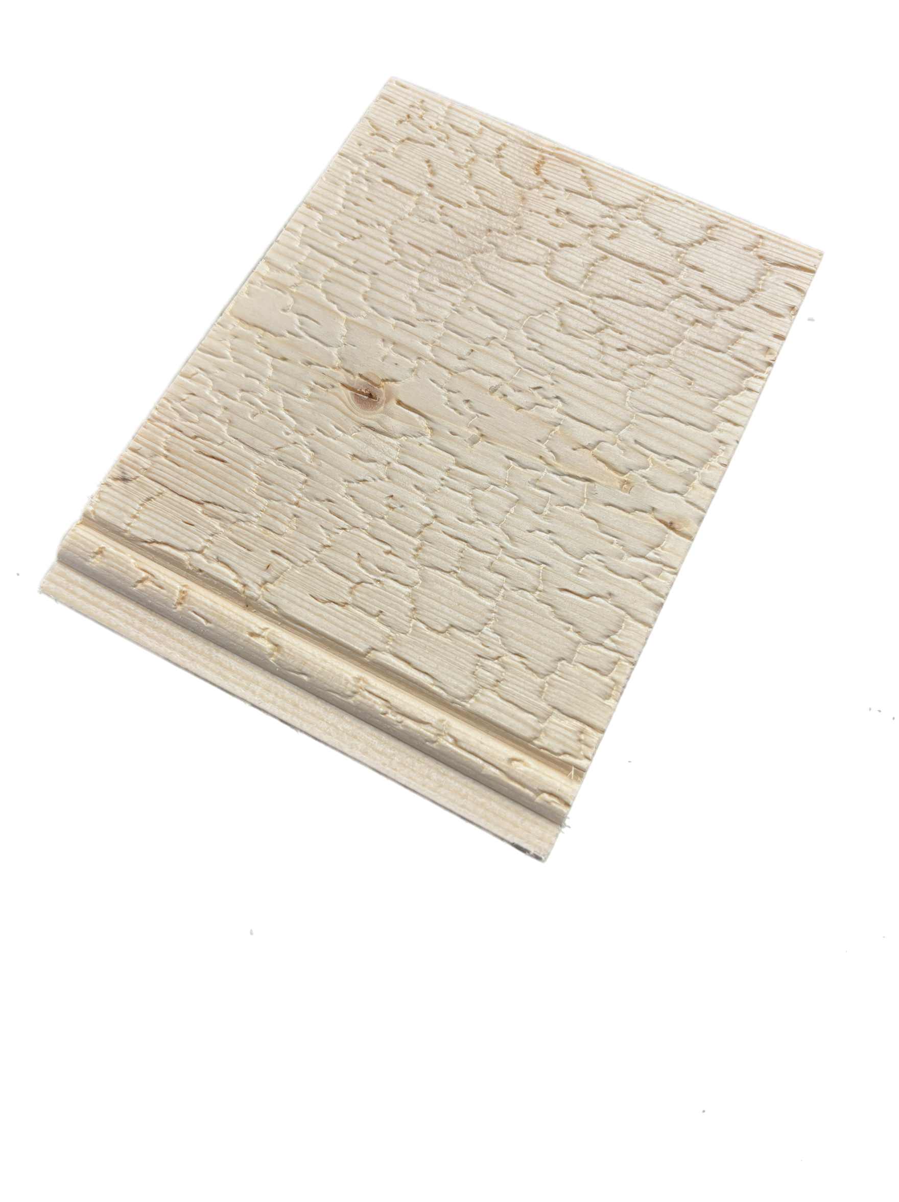 Scorched Embossed 12 x 133 x 2700mm Spruce Regency Lining Board (Pack of 8)