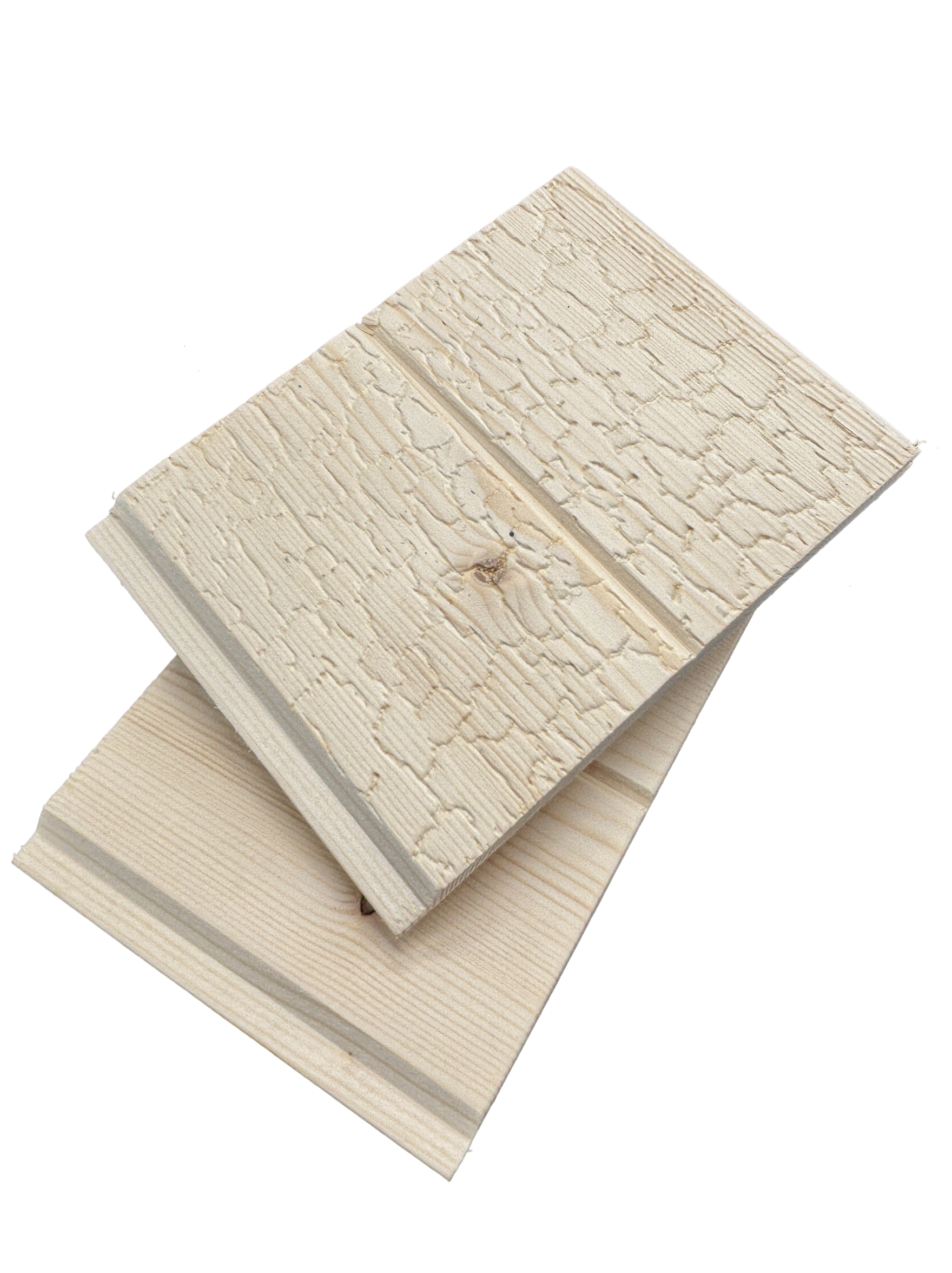 Scorched Embossed 12 x 133 x 2700mm Spruce VJ Lining Board (Pack of 8)