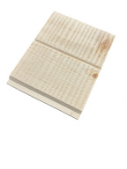Rough Cut Embossed 12 x 133 x 2700mm Spruce VJ Lining Board (Pack of 8)