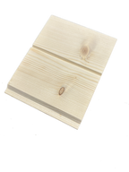 Rough Cut Embossed 12 x 133 x 2700mm Spruce VJ Lining Board (Pack of 8)